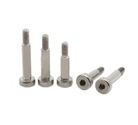 1PC M8 M10 M12 A2 304 Stainless Steel Allen Hexagon Socket Cap Head Shoulder Roller Bearing Stuff Screws Bolt(45mm,10-M8 1pc)