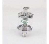 1pc M8 M10 M6 Sight Drip Feed Oiler Lubricator - 16ml Needle Valve Type Glass Oil Cup for Engines and Motors(M8x1.25)