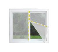 1pc Magnetic Screen Mosquito Net Invisible Curtain Window Open The Middle Stripe for Door Windows RVs Trucks(White,W90cm x h120cm)