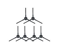 1pc Main Brush+4pcs Dust HEPA Filter+4pcs Side Brush Compatible For ILIFE A4s A40 Robot Vacuum Cleaner Accessories Parts (Color : Army Green)