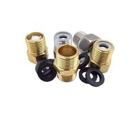 1pc Male Female Thread Check Valve Brass /SS304 1/2" BSPT One Way Non-Return Valve for Water Tank Water Heater Pipe(A Brass)