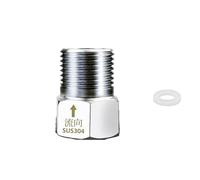 1pc Male Female Thread Check Valve SS304 1/2" BSP One Way Non-Return Valve