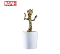 1pc Marvel Groot Piggy Bank Officially Licensed 3D PVC Cute Waterproof Shatterproof Figurine Money Box Coin Bank Home Decor Collectible Desktop Organizer Savings Jar Gift