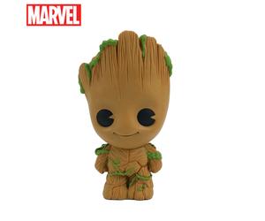 1pc Marvel Groot Piggy Bank Officially Licensed Coin Bank Figurine Money Box Savings Jar Cute Cartoon 3D PVC Stereo Collectible Desktop Organizer Home Decor Waterproof Shatterproof Decorative Gift