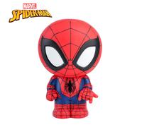 1pc Marvel Spider-Man Piggy Bank Officially Licensed 3D PVC Stereo Figurine Money Box Coin Bank Savings Jar Waterproof Shatterproof Collectible Desktop Organizer Home Decor Gift