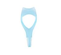1pc Mascara Applicator Guide Tool 3 in 1 Eyelash Comb Makeup Eyelashes Comb Brush Rurler Cosmetic Tools Blue