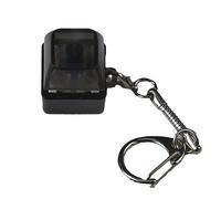 1PC Mechanical Keyboard Switches Tester Keychain Toy Stress Relief Tool With LED Light 1-Key Black Switches