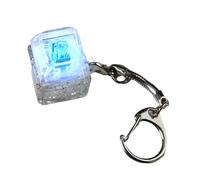 1PC Mechanical Keyboard Switches Tester Keychain Toy Stress Relief Tool With LED Light 1-Key Black Switches