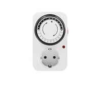1pc Mechanical Timer Switch 48 ON/Off Min 15 Outlet Timer for Home Appliances, Aquariums, Grow Lights, and Hydroponics