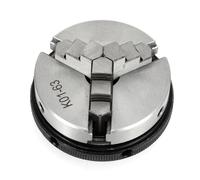 1pc Metal 3 Jaw Lathe Chuck 2.5" 63mm Mini Chuck with 2pcs Lock Rods for M14 Metalworking Machine Accessories Tools