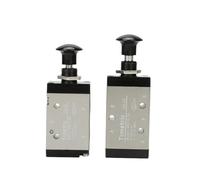 1PC Metal 3R 4R Manual Pull Push Solenoid Valve 2 Position 3/5 Way Pneumatic Components Mechanical Valve(4R310-08)