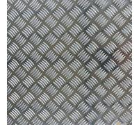 1pc Metal Aluminum Diamond Plate, Aluminum Tread Sheet, Thick 1.5 to 6mm Diamond Chequered Plate Checker, Aluminum Plate(1.5MMX200X200MM)