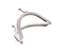 1PC Metal Coin Purse Bag Craft Frame Kiss Clasp Lock Accessories 8.5cm