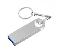 1pc Metal Key Chain USB 3.0 Flash Drive Metal Pen Drive 16GB Waterproof Memory Usb Stick high speedProfessional Processed