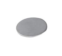 1pc Metal Silver Round Thick 1.5mm, Dia 50 80 100 150 200 250 300mm Circular Steel Flat Panel(200mm x 1.5mm)