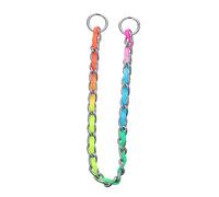 1Pc Metallic Colored Dog Collar with Pulling Strap Durable Pet Supply for Dogs Comfortable Lightweight Design for Freedom and Control