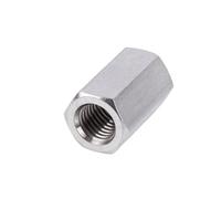 1pc Metric Female Male Thread 304 Stainless Steel Equal Pipe Fitting Connector(FxF,M18 x 1.5)