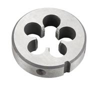 1pc Metric Right Hand Round Die, 1/2 9/16 5/8 11/16 3/4 13/16 7/8 15/16 UNC UNF UNS UN UNEF External Thread Tapping Die(9/16x26 UNF)