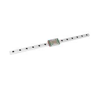 1pc MGN12H Miniature Linear Linear Guide Rail, Linear Motion Rail Rail Block Linear Guide Rail Sliding Linear Motion Actuators Linear Motion Products Guide 350mm Length 12mm