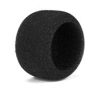 1PC Microphone Dust Cover For Shure SM57, Microphone Windscreen Foam Cover Black Noise Cancellation Cap For Shure SM57