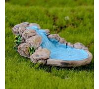 1Pc Mini Fairy Garden Accessories Mountain Water Decoration Set, DIY Terrarium Miniature Landscape Decorations