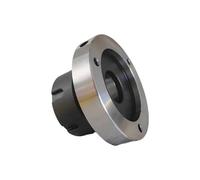 1pc Mini Flange Four Axis Collet Chuck ER32 ER40 for CNC Lathe Tools - 125mm, 80mm, 100mm Fixture(Er40-d100 (3 Hole))