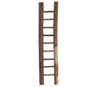 1PC Mini Ladder, 14x3.4 Inch Wooden Fairy Garden Ladder, Miniatures Artwork Ornaments for Bar Shop Window Toys