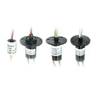 1pc Mini Slip Ring with Dia. 6.5mm 7.9mm 12.5mm 22mm for 1A/1.5A/2A Current 6 8 12 18 24 wires Small Wind Turbine Power Generator(12.5mm 24CH 1.5A)