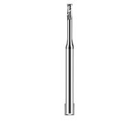 1pc Mini Small Diameter 0.2 .5 .8 1 3.0mm Deep Groove Micro Carbide End Mill Long Neck Milling Cutter CNC(2.0x10H)