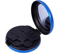 1pc Mini Specie Storage Box Coin Holder Case Portable Piggy Bank Euro Coin Dispenser Container Change Wallet Dollar Coins Purse(random Color)