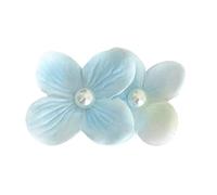1PC Modern Double Floral Pattern Hair Clasps Flower Hair Clip Hairpiece Styling Solution For Various Outfit Combinations Women's Pearls Hairpin Accessory