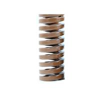 1Pc Mold Spring Spiral Stamping Compression Die Spring For Trunk Tailgate Strut Support Lift Bars OD 22mm ID 11mm(90mm,OD22mm-ID11mm-Brown)