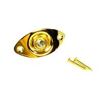 1pc. Mono Jack Pre-mounted in Gold Jack Plate