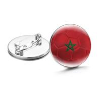 1Pc Morocco Flag Brooch Pin Badge,Safety Pins,Morocco Metal Lapel Pin Brooch Morocco Flag Badge National Badges,Bag Backpacks Decor Women Men Charm,White,As Shown