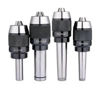 1pc Morse MT2 MT3 MT4 Straight Shank Drill Chuck Holder for CNC Milling - Self-Tightening Three-jaw Devise(MTA3-APU16)