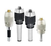1pc Morse Taper MT2 MT3 MT4 C20 C25 C32 R8 Tool Holder APU13 APU16 Drill Chuck CNC Integrated Self-Tightening Three-jaw Drill Chuck(Alloy Type,MTB4-APU16-M14)