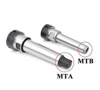 1pc Morse Taper Shank MT ER MT1 MT2 MT3 MT4 MTB2 MTB3 MTB4 MTA2 MTA3 MTA4 ER11 ER16 ER20 ER25 ER32 40 Morse Tool Holder Collet Chuck(MTB2-ER32UM)