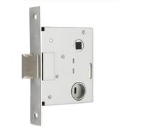 1PC Mortice Locks, Single Tongue Lock Body,Heavy Spring,Tongue Stainless Steel Lock Body,Bathroom,Door Lock Accessories-5050