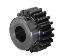 1pc Motor Gear 1.5M-19T/20T Bore 5/6/6.35/7/8/10/12/14 Mm Teeth Thickness 12 Blackening Carbon Steel Metal Gears For Transmission(6 mm,1.5M19T)