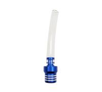 1PC Motorcycle Gas Fuel Cap 2 Way Valves Vent Breather Hoses Tubes Compatible With Motocross ATV Quad Dirt Pit Bike Fuel Tank Breather Pipe(Transparent tube 05)