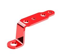 1PC Motorcycle Headlight Bracket Rearview Mirror Lamp Spotlight Extension Holder Clamp Scooter Accessories Fog Light Bracket Light Tube Clamp(Red)