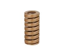 1PC Mould Die Spring Colour Spiral Stamping Compression Spring OD 12mm ID 6mm L 20-55mm(12x6x45mm,ODxIDxL-Brown)