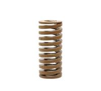 1Pc Mould Die Spring Spiral Stamping Compression Spring Outer Diameter 20mm Inner Diameter 10mm Length 20-65mm(L 35mm,Brown-OD 20mm X D10mm)