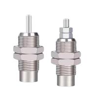 1pc MPE Series Threaded Cylinder MPE6-5/MPE6-10/MPE8-5/MPE8-10/MPE10-5/MPE12-5 Single Acting Pneumatic Cylinder(MPE10,Stroke 5)