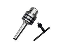 1pc MT1 MT2 MT3 MT4 B10 B12 B16 B18 0.6-6/1-10/1-13/3-16/5-20 Morse Tapper Shank Drill Chuck Lathe CNC Drill Machine Wood(MT4-B12 (1.5-10mm))
