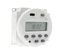 1pc MT101 12VD 220V 220V Digital Timer Switch 7 Days Weekly Programmable Time Relay Programmer Built-in Rechargeable Battery(220-240V)