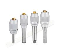 1pc MT2 MT3 MT4 C20 C25 C32 R8 7/16 M12 Tool Holder Spindle APU13 APU16 CNC Integrated Self-Tightening Morse Three-jaw Drill Chuck(White,MTB4-APU13 (M16))