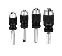 1pc MT2 MT3 MT4 MT5 R8 C10 C12 C16 C20 B10 B12 B16 B18 B22 Morse Drill Chuck Lathe CNC Drill Machine Self-Tightening Drill(C6-B10 (0.5-6mm))