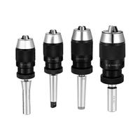 1pc MT2 MT3 MT4 MT5 R8 C10 C12 C16 C20 B10 B12 B16 B18 B22 Morse Drill Chuck Lathe CNC Drill Machine self-Tightening Drill Chuck(R8-B18 (1-16mm) M12)