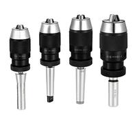 1pc MT2 MT3 MT4 MT5 R8 C10 C12 C16 C20 B10 B12 B16 B18 B22 Morse Drill Chuck Lathe CNC Drill Machine Self-Tightening Drill Chuck(C20-B12 (1-10mm))